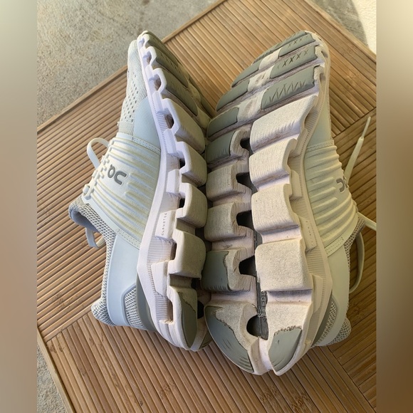 On Running Cloudswift Women's Athletic Shoes - Glacier White - Picture 14 of 16